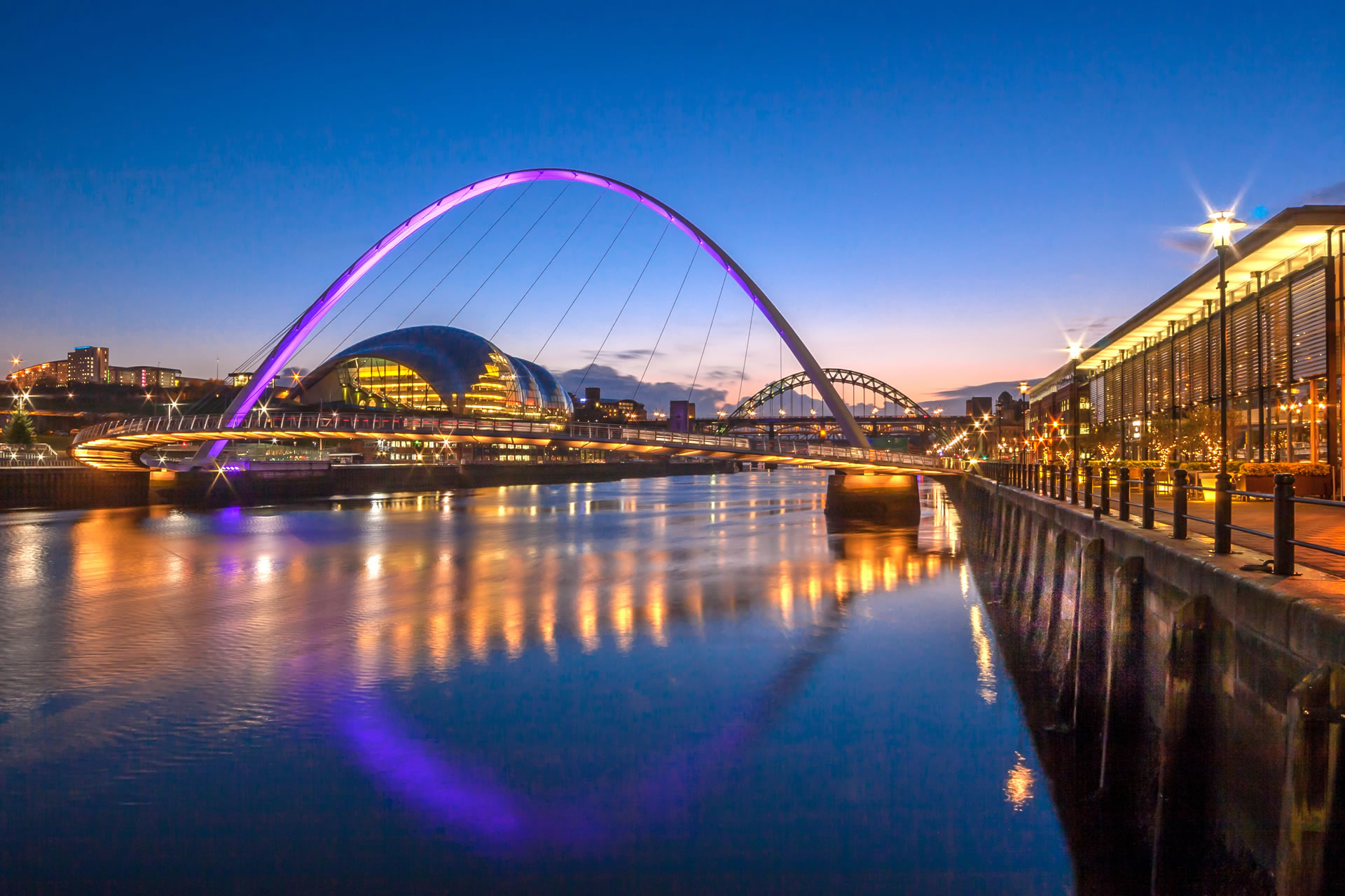 Newcastle skyline