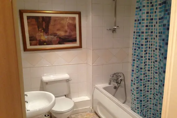 A contemporary bathroom at Packington Place