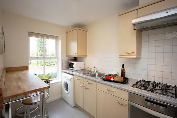 Breakfast area in the kitchen