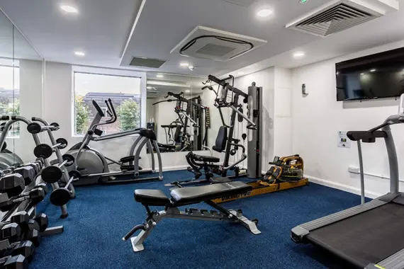 Watford Apartments guests have access to the gym