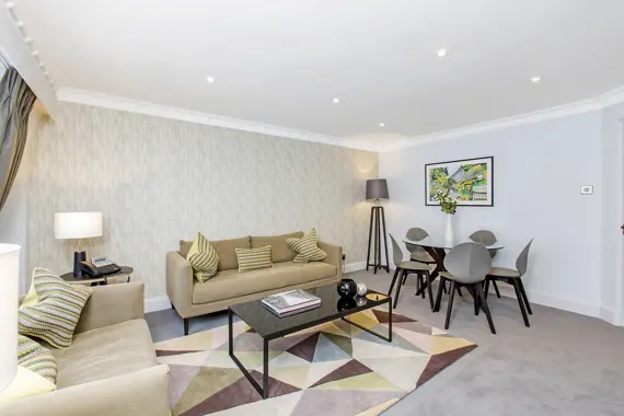 A well decorated two bedroom superior apartment