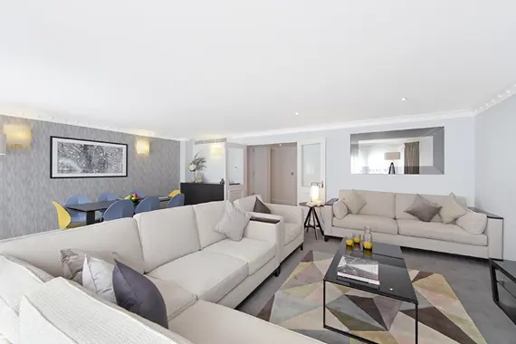 A three bedroom suite in Mayfair House