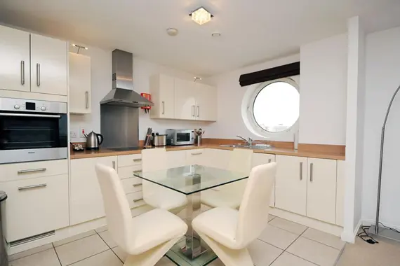 A fully equipped Gold standard kitchen for all your cooking needs