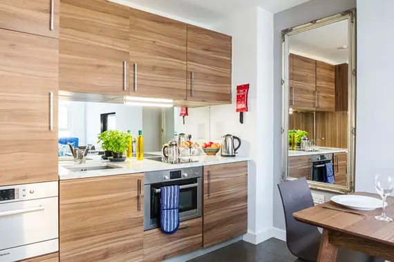 A fully equipped kitchen to make you stay even more comfortable