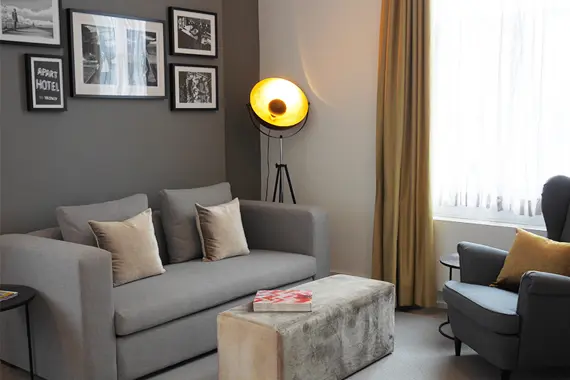 A well decorated and stylish living room to relax in