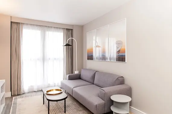 A simple yet elegant one bedroom apartment