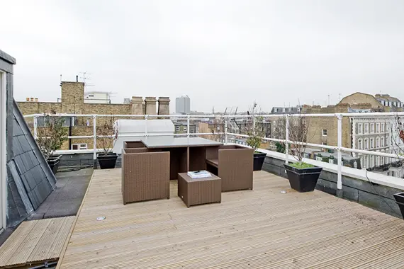 Check out this penthouse terrace!