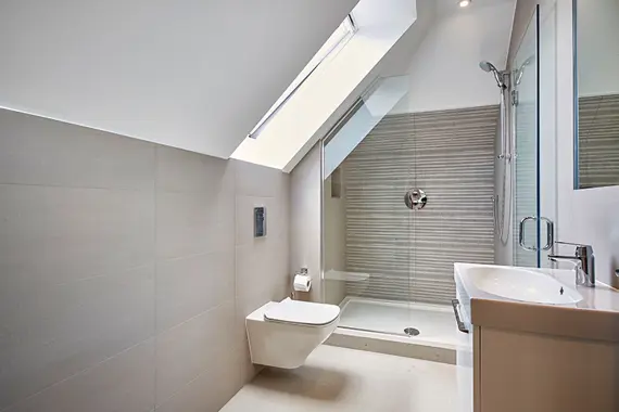 A luxury en-suite bathroom to step into