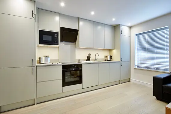 A beautiful open plan kitchen to show off your culinary skills