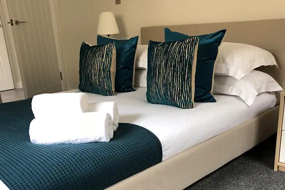 A bright and comfortable bedroom