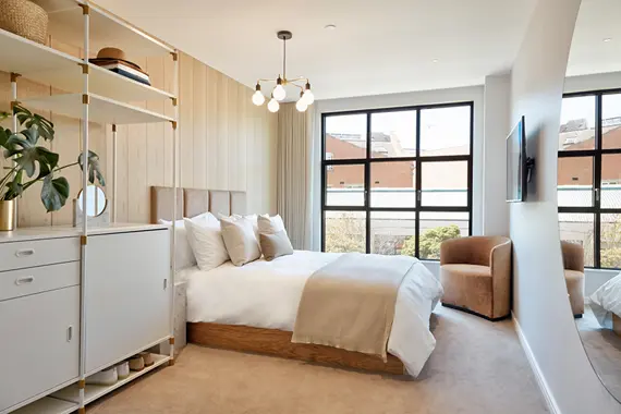 Camden Road Overground stations are a five-minute walk away