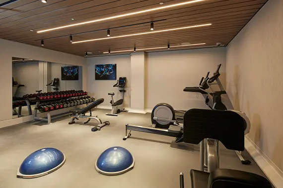 Onsite Gym included!
