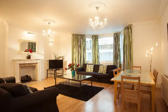 A spacious two bedroom two bath