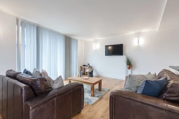 A relaxing and comfortable lounge area