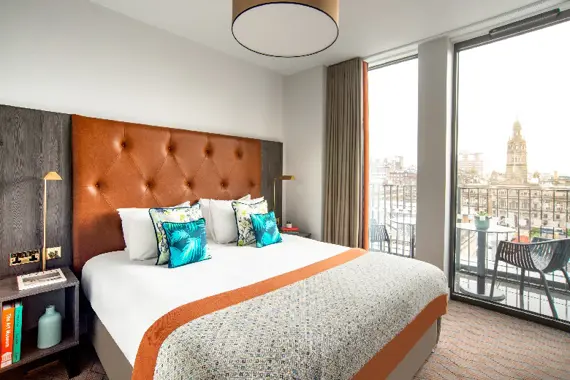 A beautiful and comfortable penthouse studio