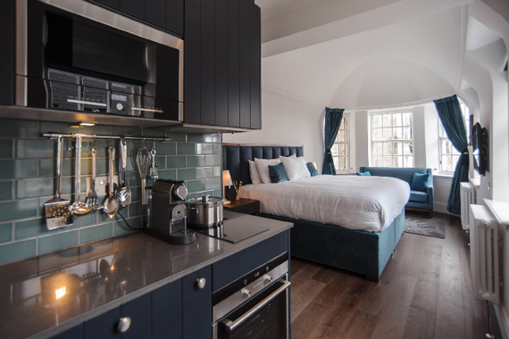 A Luxury Open Plan Apartment in Edinburgh