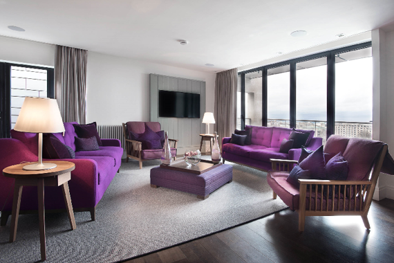 Plenty of space in this three bedroom penthouse!