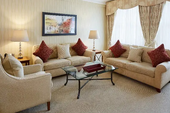 A relaxing and comfortable lounge area