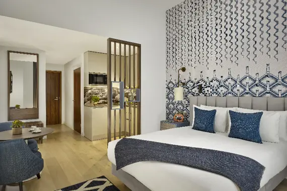 A studio apartment at Citadines Islington