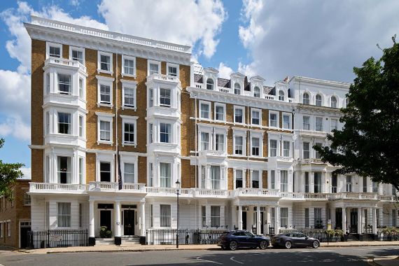 Lexham Gardens Exterior on a beautiful sunny day!