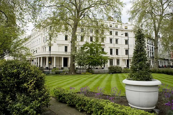 The Go Native Sussex Gardens building feels almost as if you've left the city