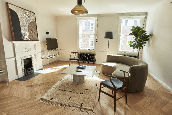 A gorgeous and sleek one bedroom apartment in Weymouth Mews