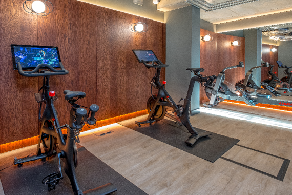 Fitness centre on site for all guests to use!