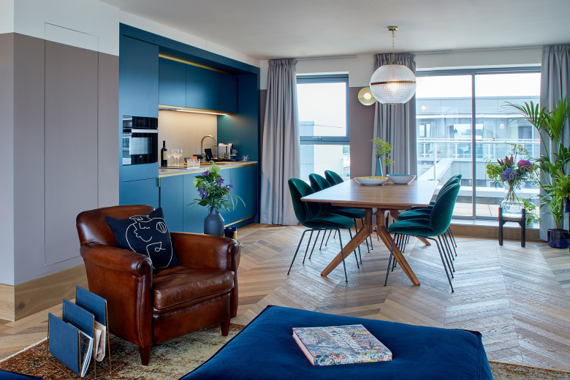 Bright and spacious two bedroom penthouse