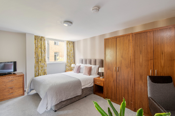 A comfortable and relaxing bedroom at Holborn Apartments