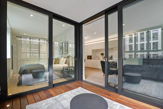 Two bedroom winter garden area