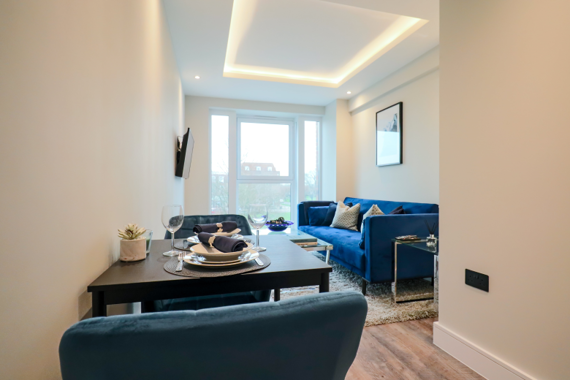 Light and modern living room