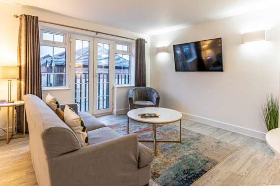 Light and modern living room