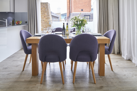 A beautiful and relaxing dining area