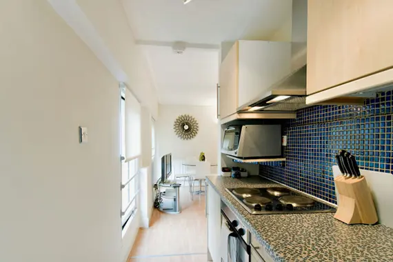 A typical well equipped kitchen