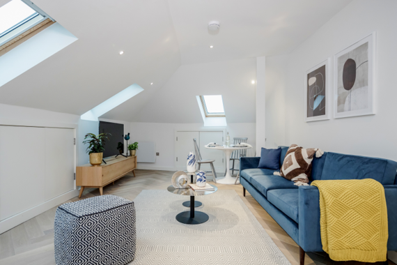 A relaxing and comfortable lounge area