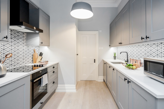 Fully equipped kitchen perfect for preparing meals and enjoying home-cooked delights.