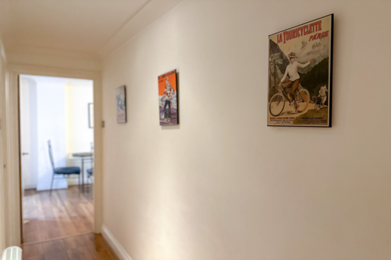 Lovely touches in the hallway