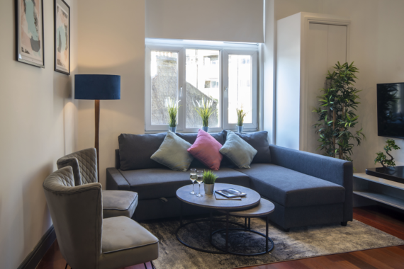 Light and modern living room