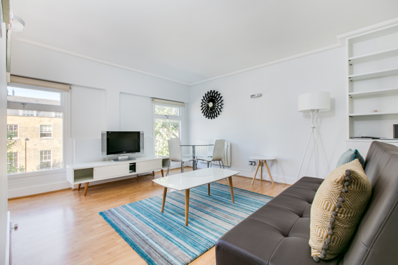 A spacious and bright living area