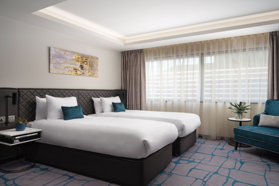 Twin beds are also available at DAO!