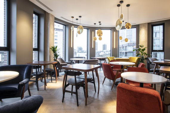 Relax in this serene aparthotel building