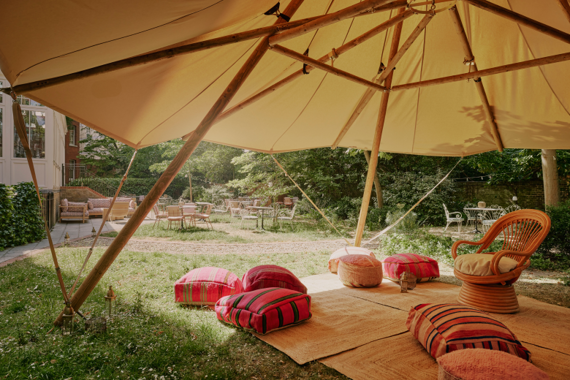 Indulge in the Courtyard