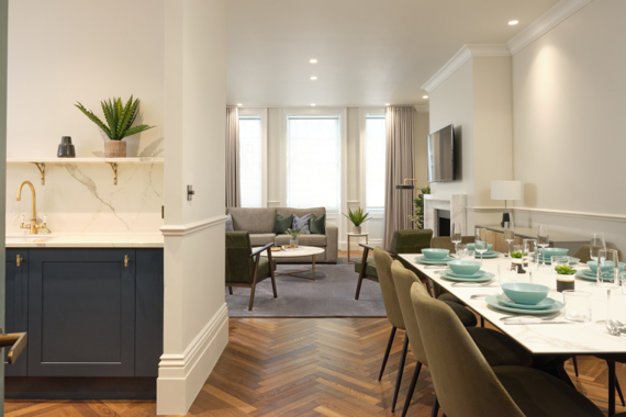 Immerse yourself in a rather spacious and decorative apartment