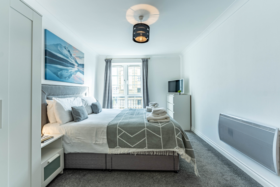 A serene and spacious two bedroom apartment