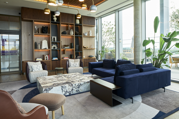  Resident Lounge with free coffee, providing a comfortable space to relax and unwind