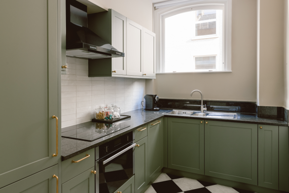 Concept Two Bedroom - Embrace the stylishness of a well-equipped kitchen