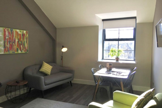 A spacious living area for quality time with loved ones