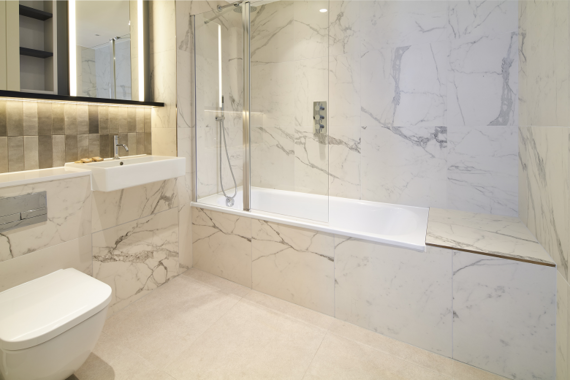 Step into a bright and modern bathroom