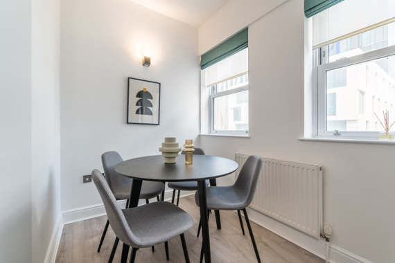 Contemporary, spacious living area for quality time with loved ones