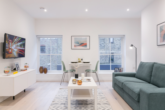 Light and modern living room